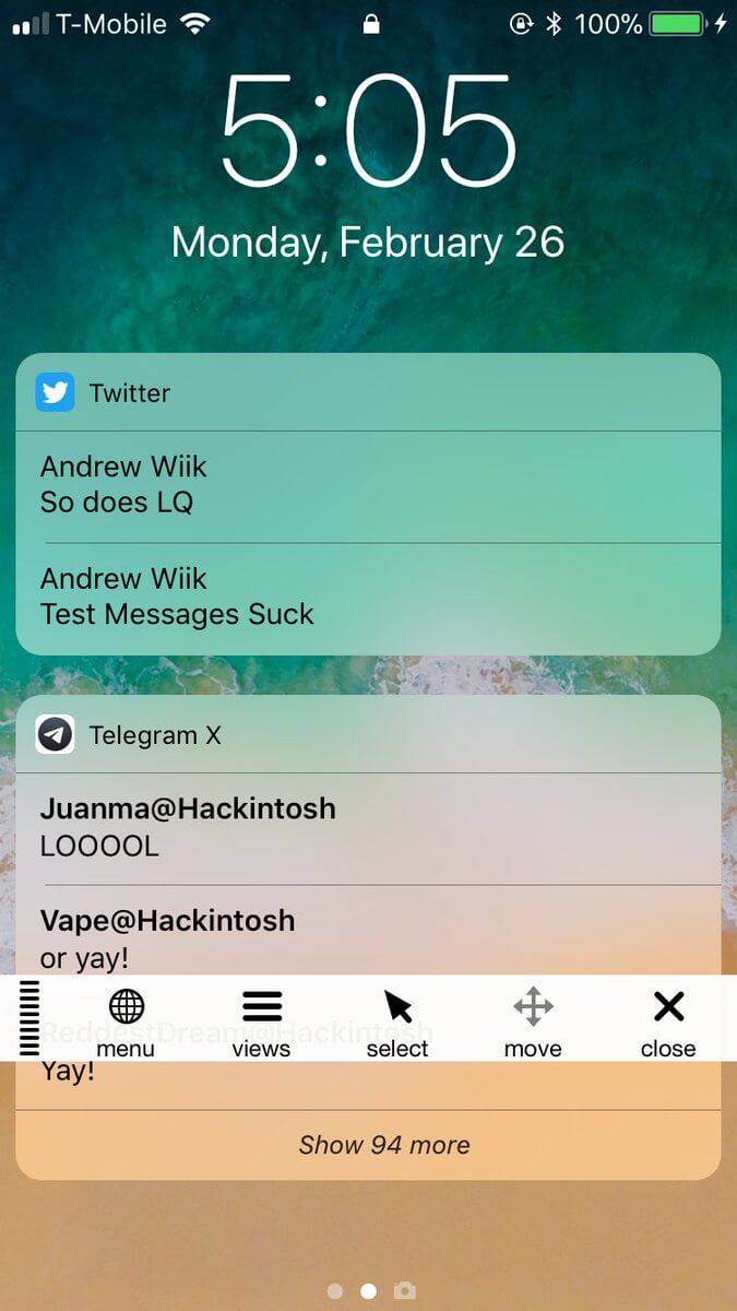 Nhóm thông báo theo ứng dụng trên iOS 11 với intelix