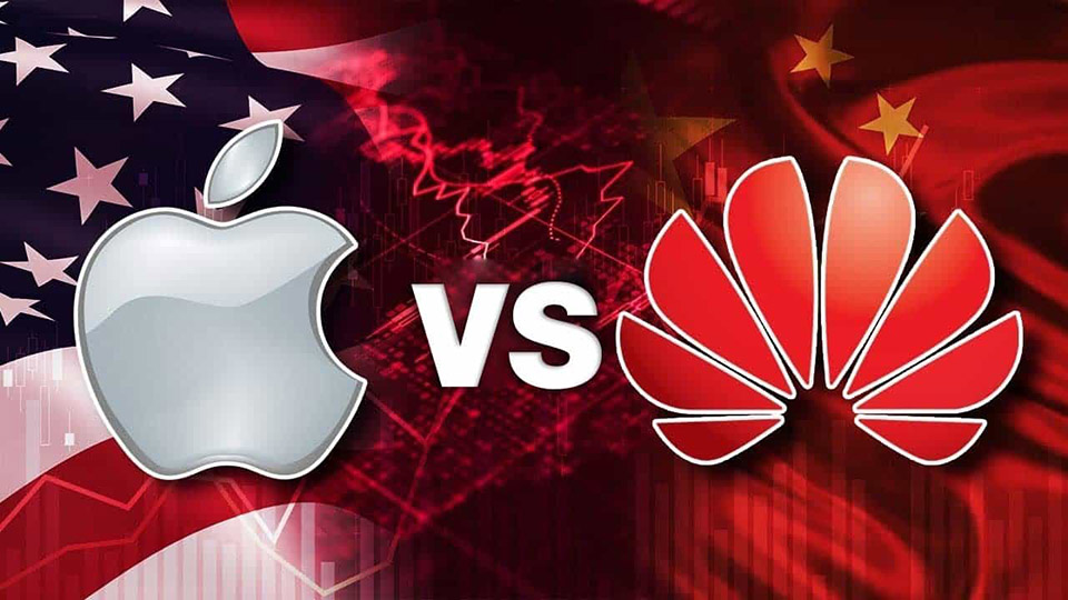 Apple vs huawei, doanh số apple, apple quý 4 2019, thị trường di động toàn cầu